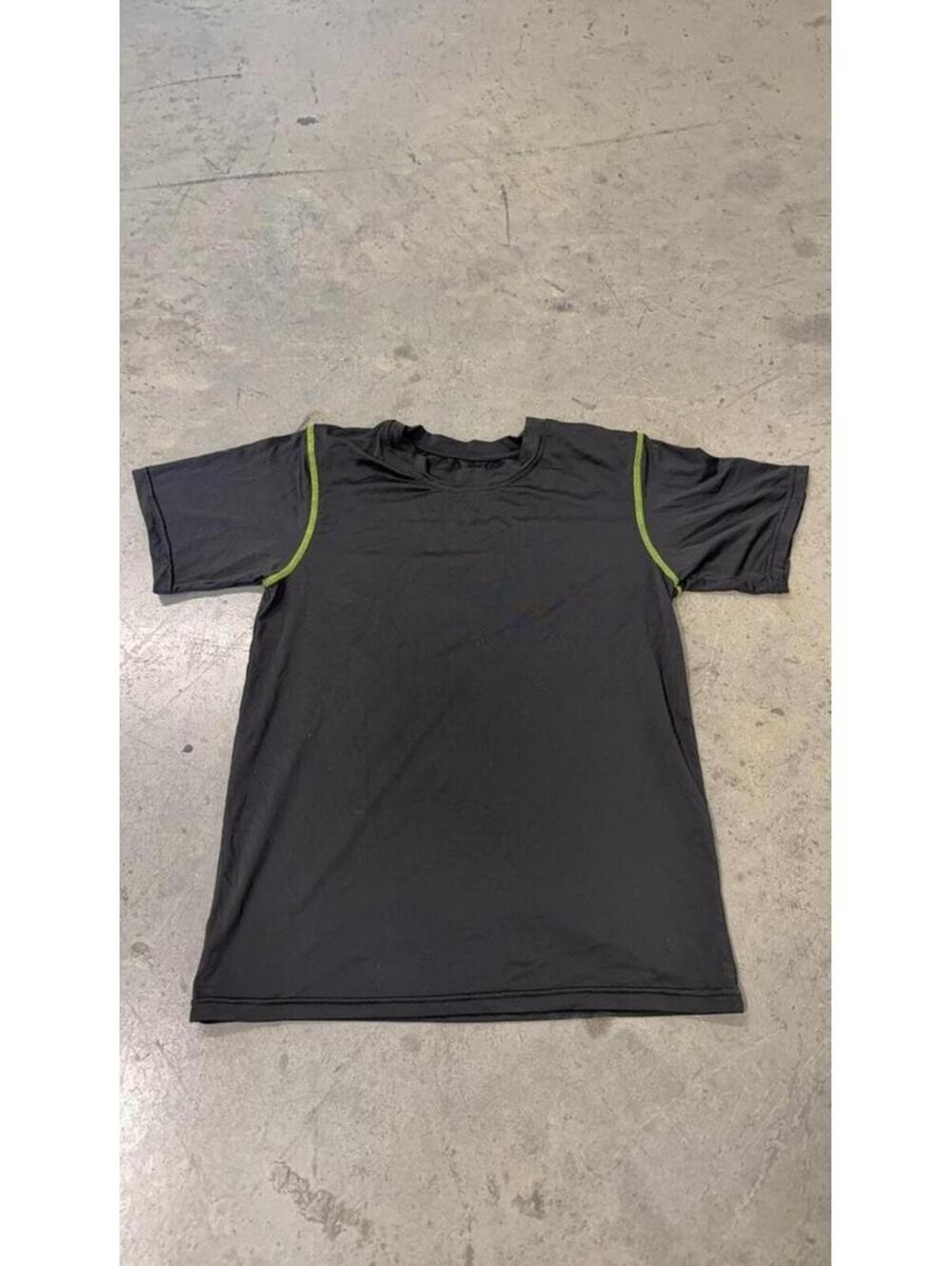 Black Bear No Bear 29T Black T-Shirt with Green Accents